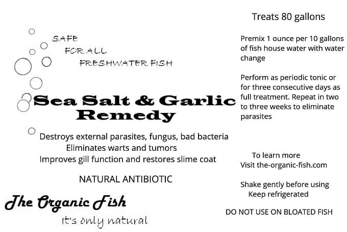 Sea salt and garlic remedy tof